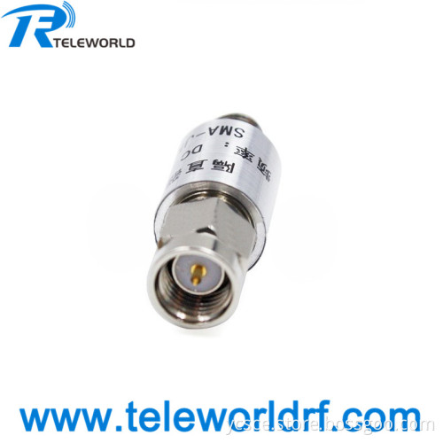 2W SMA DC Block 6Ghz 8GHz 50V 50ohm
